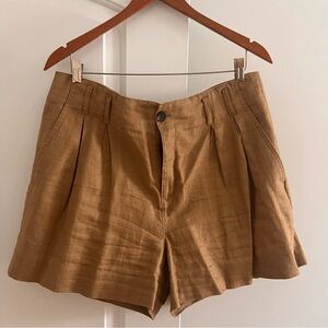 Banana Republic Linen Women's Tan Shorts